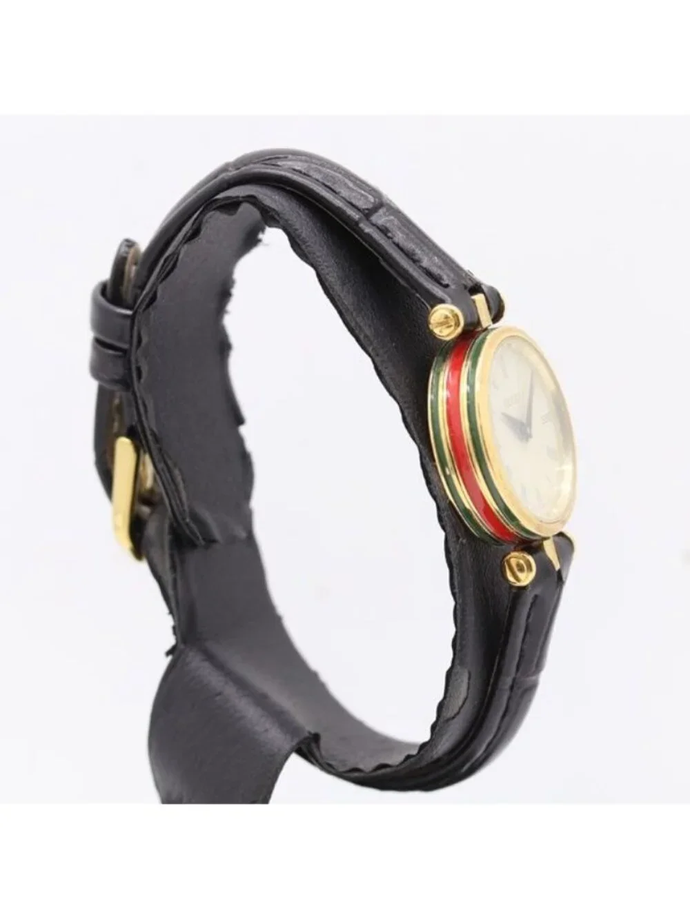 Gucci Sherry Line Quartz Beige Dial Watch